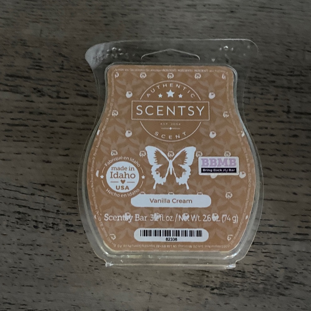 Scentsy Vanilla Cream Scent Bar - Warm Tan